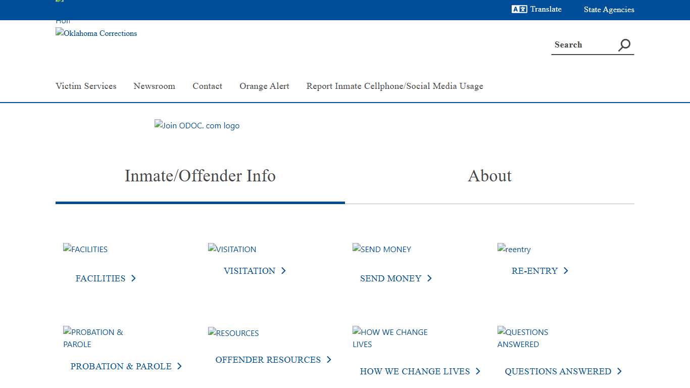 Department of Corrections